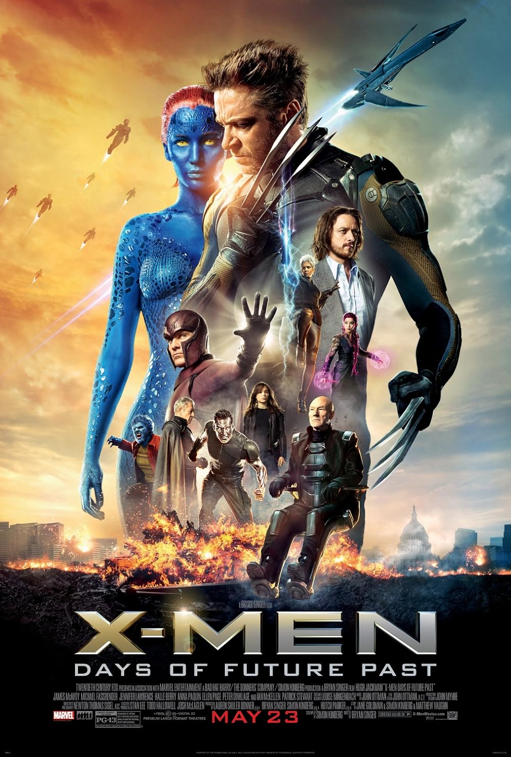 X-MEN- DAYS OF FUTURE PAST 2014 English Movie